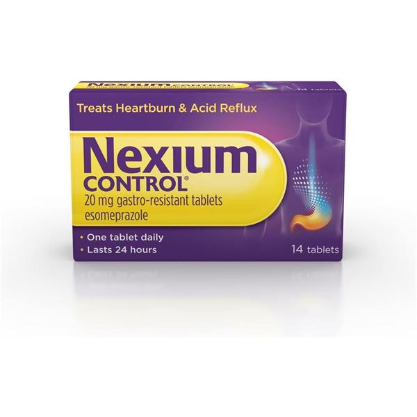 Nexium Control Esomeprazole Tablets