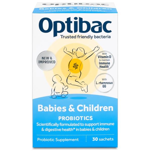 OptiBac Probiotics For babies & children 30 sachets