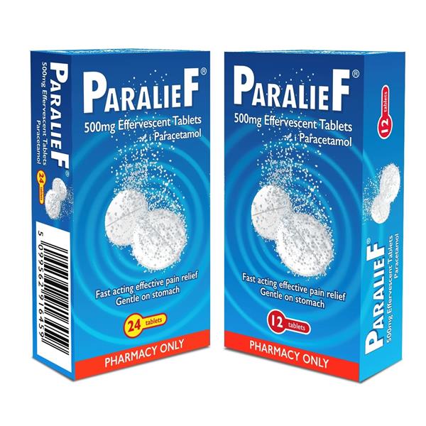 Paralief Paracetamol Effervescent Tablets