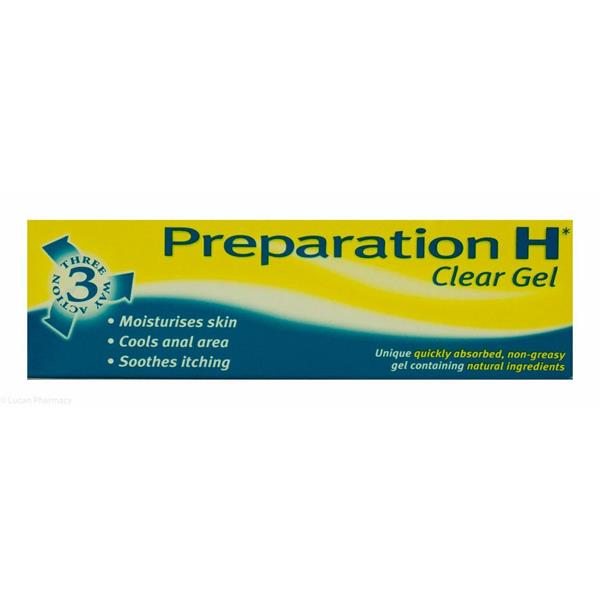 Preparation H Clear Gel