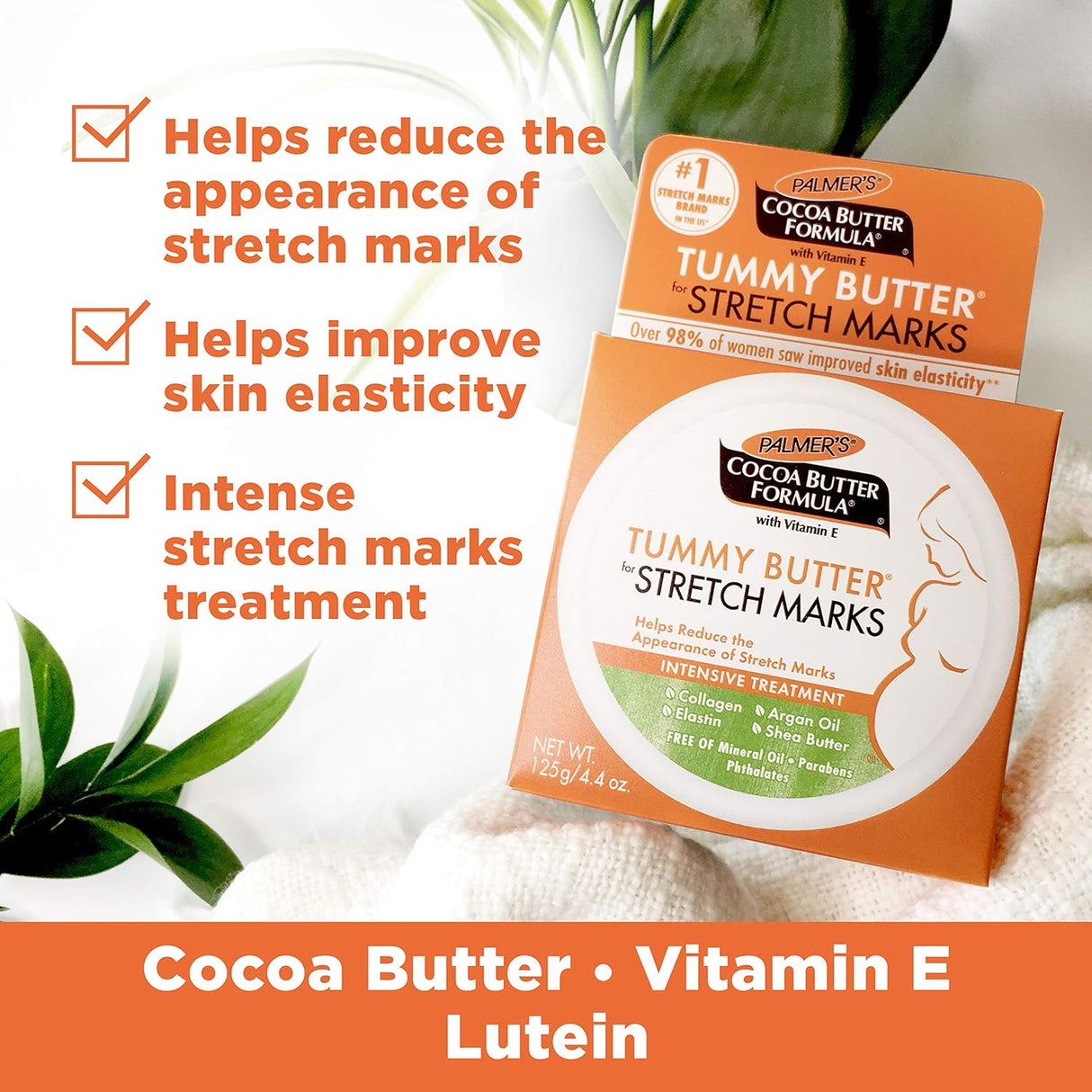 Palmers Cocoa Butter Tummy Butter for Stretch Marks 125g