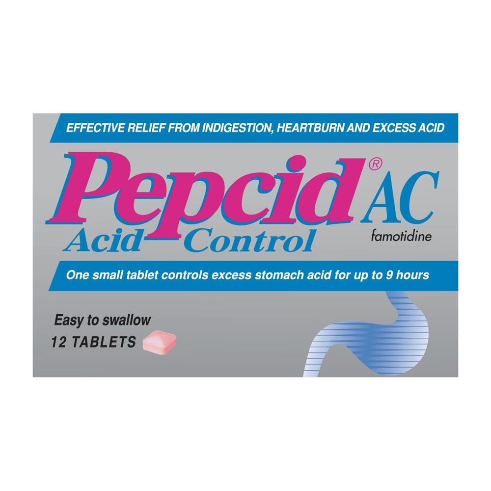 Pepcid Ac Tablets 10mg 12 Pack