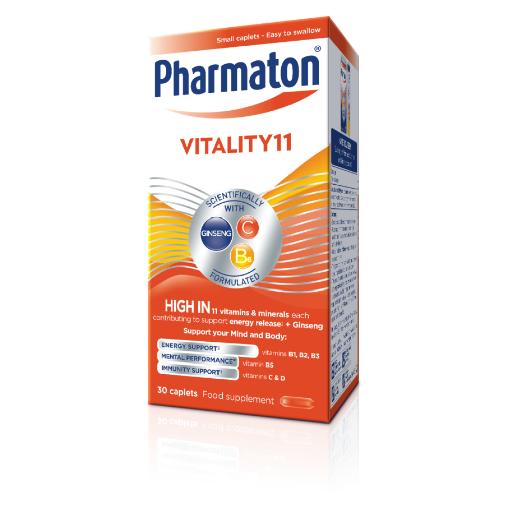 Pharmaton Vitality11 Food Supplement Caplets