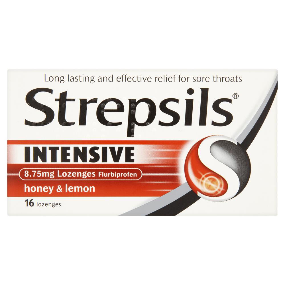 Strepsils Intensive Honey & Lemon 16 Lozenges