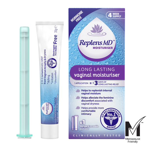 Replens Vaginal Moisturiser 35g Tube with Reusable Applicator