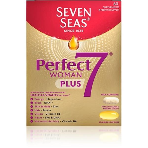 Seven-Seas-Perfect-7-Woman-Plus-30-Capsules-+-30-Tablets