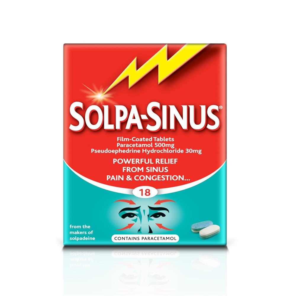 Solpadeine Solpa-Sinus Tablets 18 Pack