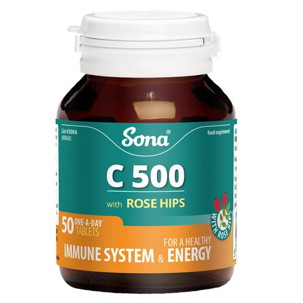 Sona-C-500-with-Rose-Hips-50-Tablets