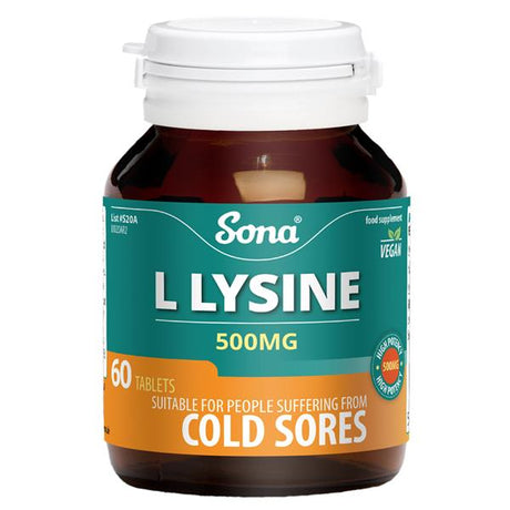 Sona-L-Lysine-500mg-60-Tablets