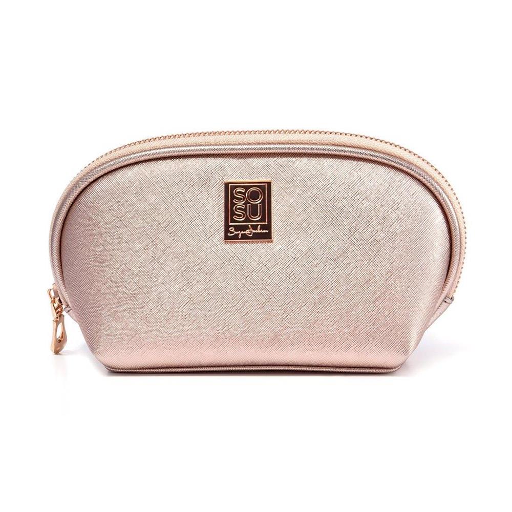 SOSUbySJ Rose Gold Make Up Bag