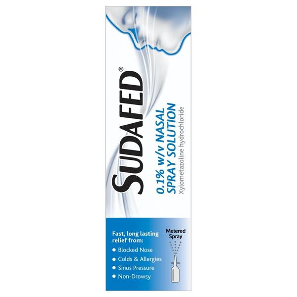 Sudafed Decongestant Nasal Spray 15ml