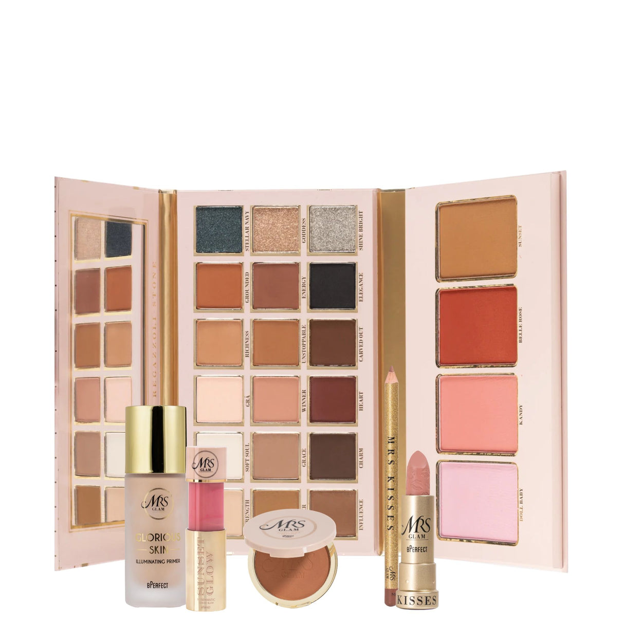 Mrs Glam Captivate & Illuminate Make-up Bundle