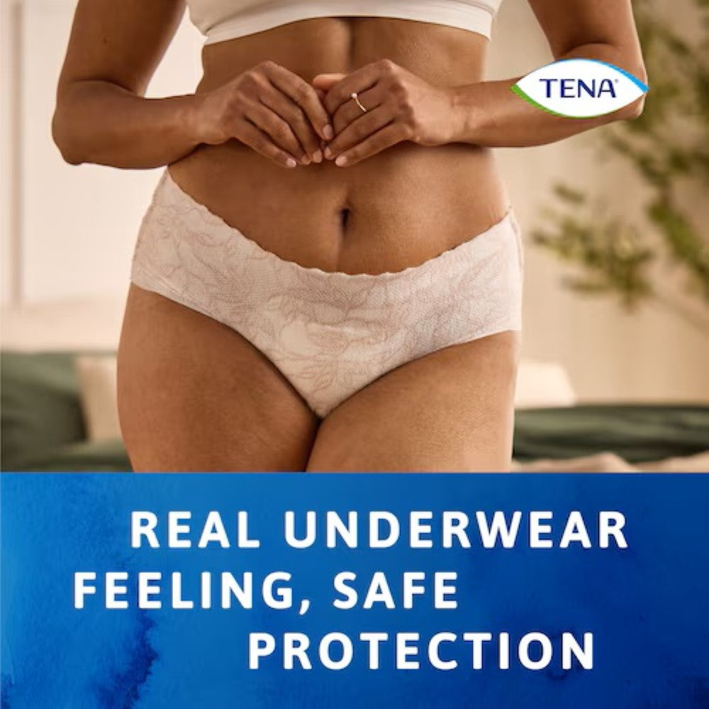 Tena Silhouette Plus Low Waist White | Incontinence Underwear