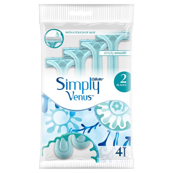 Gillette-Venus-Disposables-Simply-Venus-2-(4-Pack)