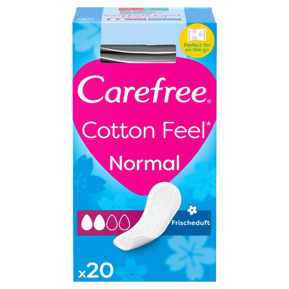Carefree Laundry Fresh Breathable 20 Pantyliners