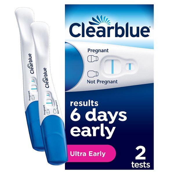 Clearblue Ultra Early Detection Pregnancy 2 Tests