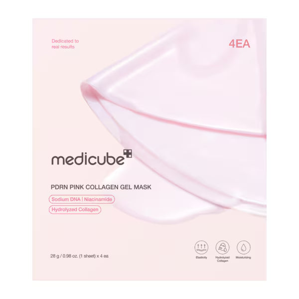 Medicube PDRN Pink Collagen Gel Mask 4 Pack
