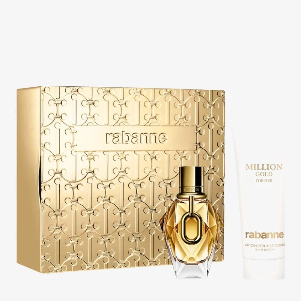 Paco Rabanne Million Gold for Her 50ml Eau de Parfum Gift Set